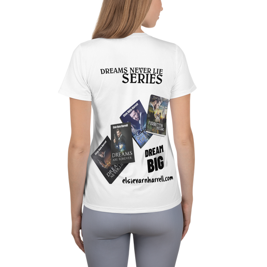 Dream Big Women's Athletic T-shirt