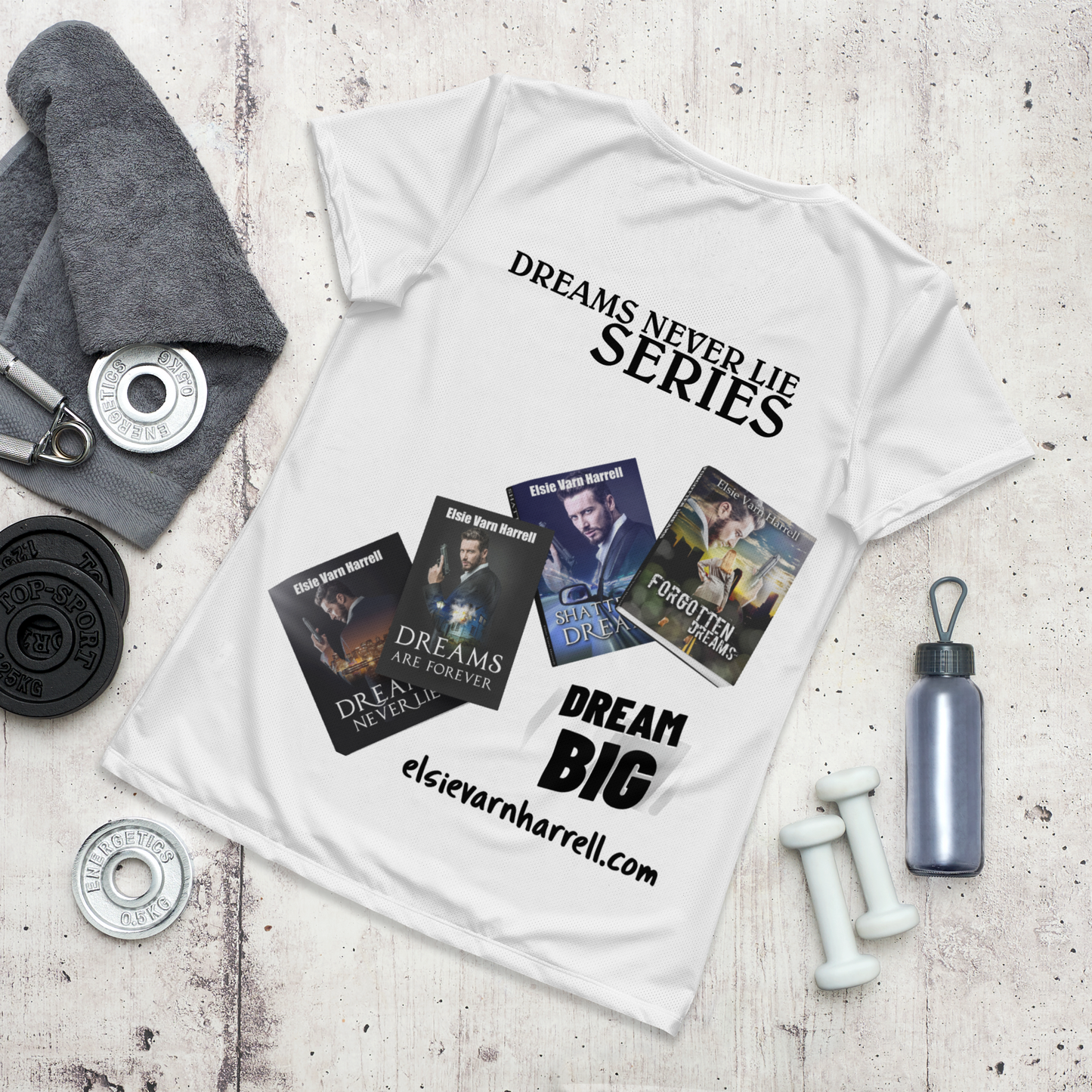 Dream Big Women's Athletic T-shirt