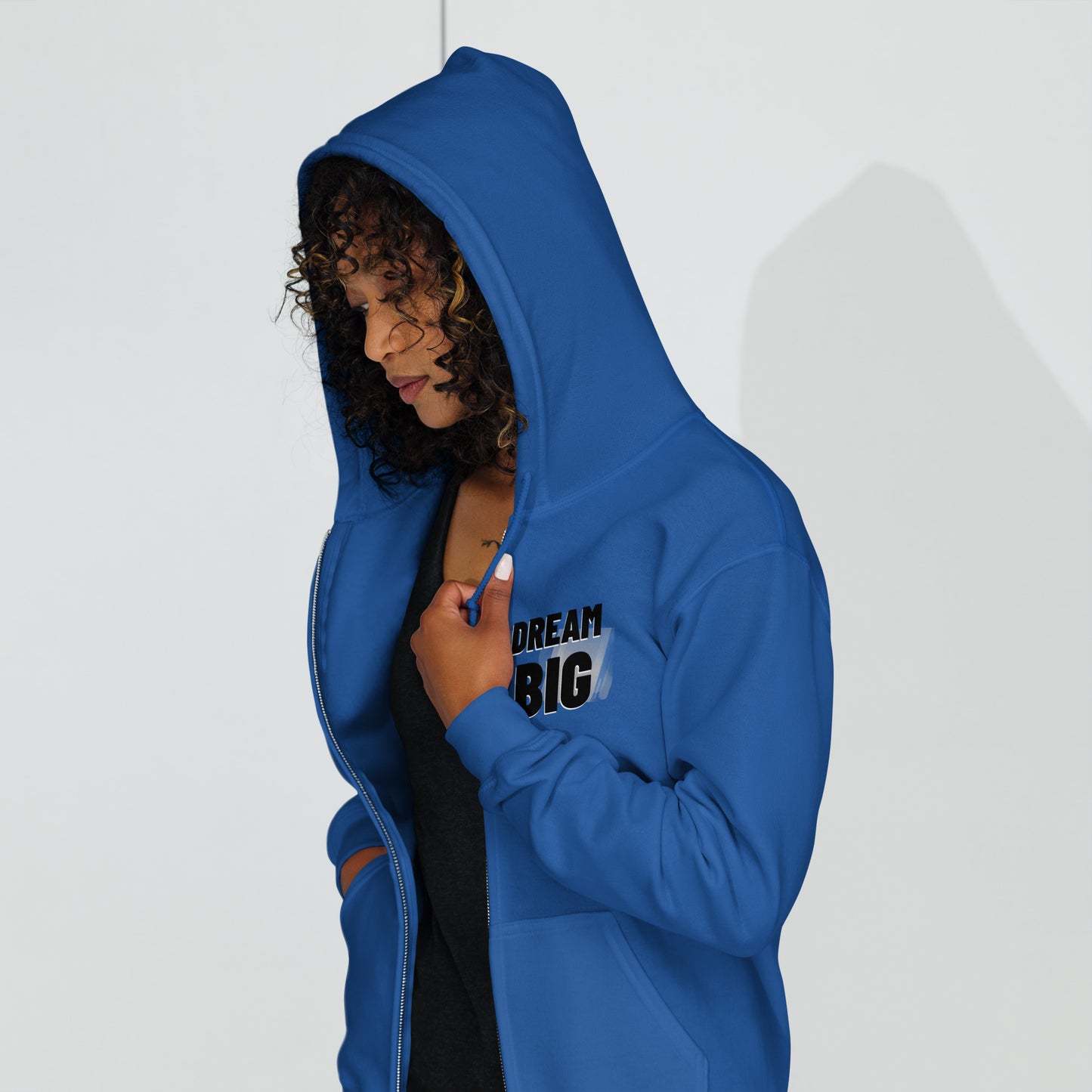 Dream Big Unisex Heavy Blend Zip Hoodie