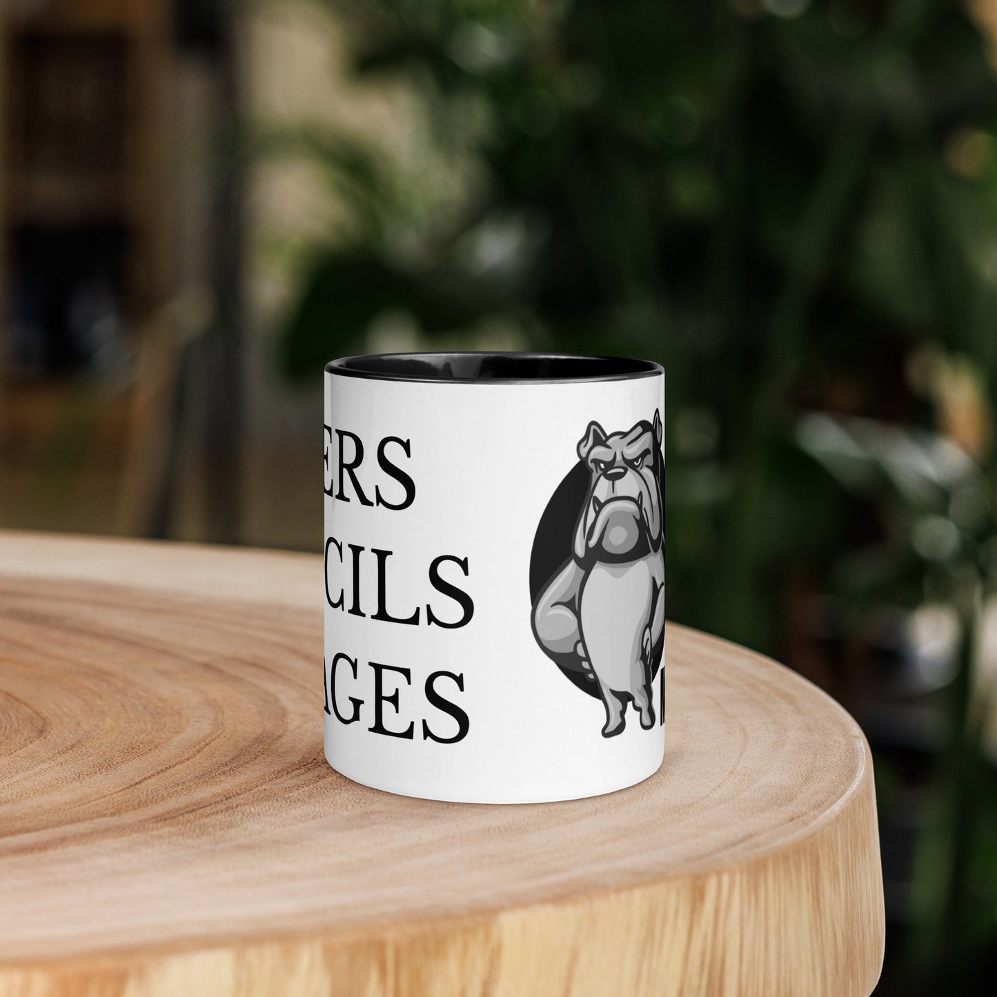 I Do It For My Peers Mug with Color Inside