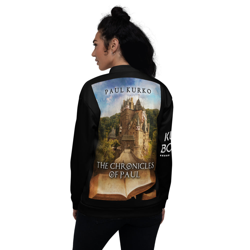 The Chronicles of Paul Unisex Bomber Jacket by Paul Kurko