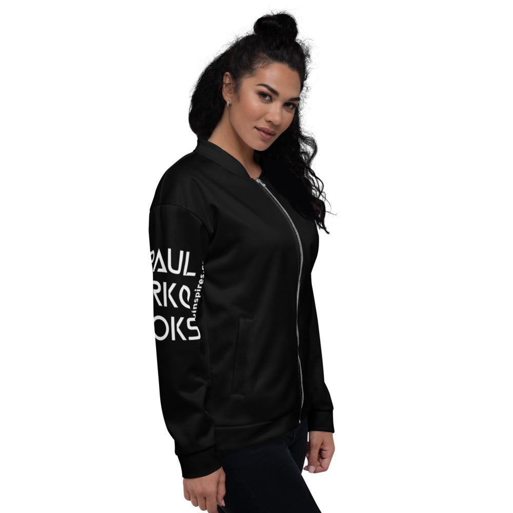 The Chronicles of Paul Unisex Bomber Jacket by Paul Kurko
