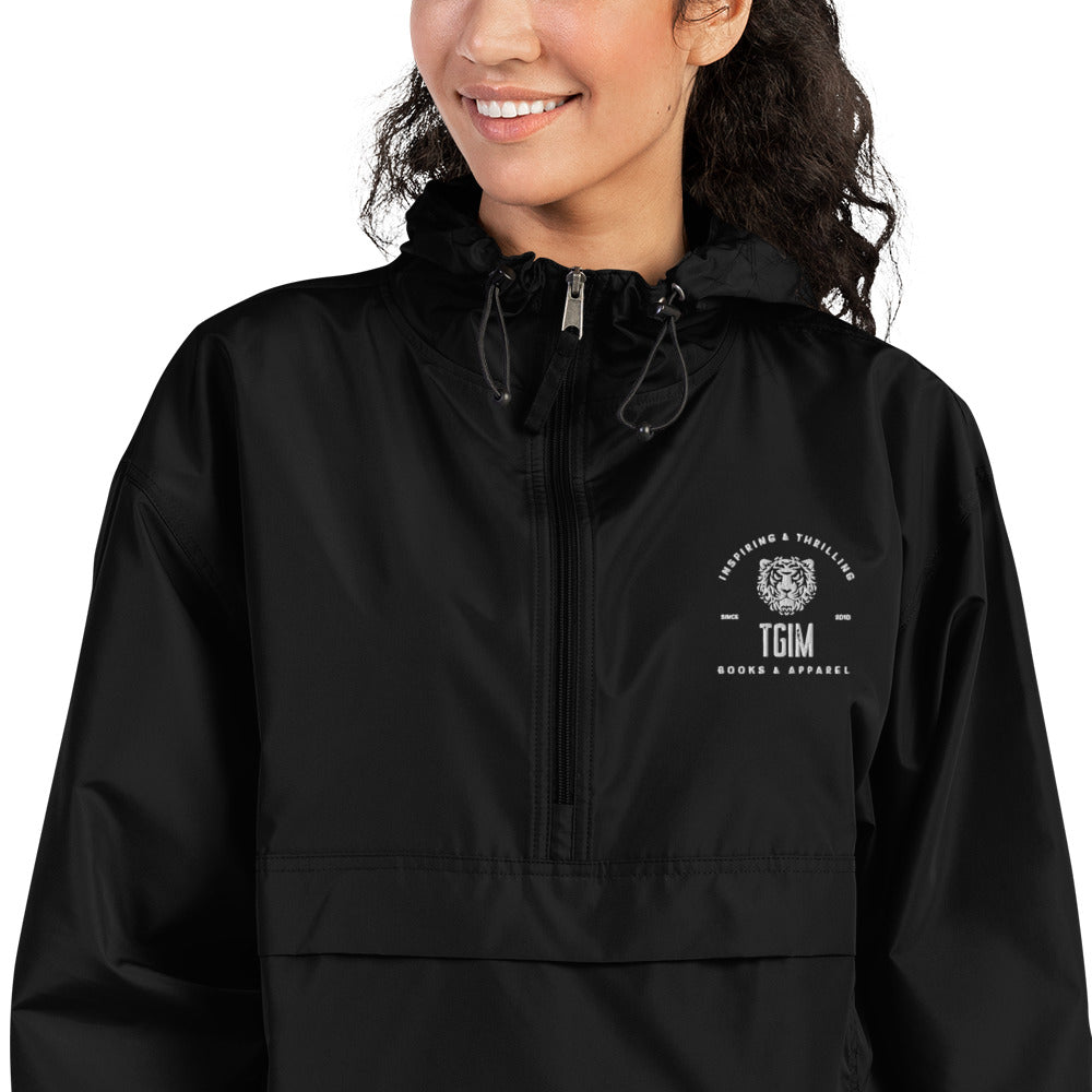 TGIM Books & Apparel Embroidered Champion Packable Jacket