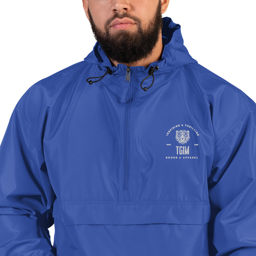 TGIM Books & Apparel Embroidered Champion Packable Jacket