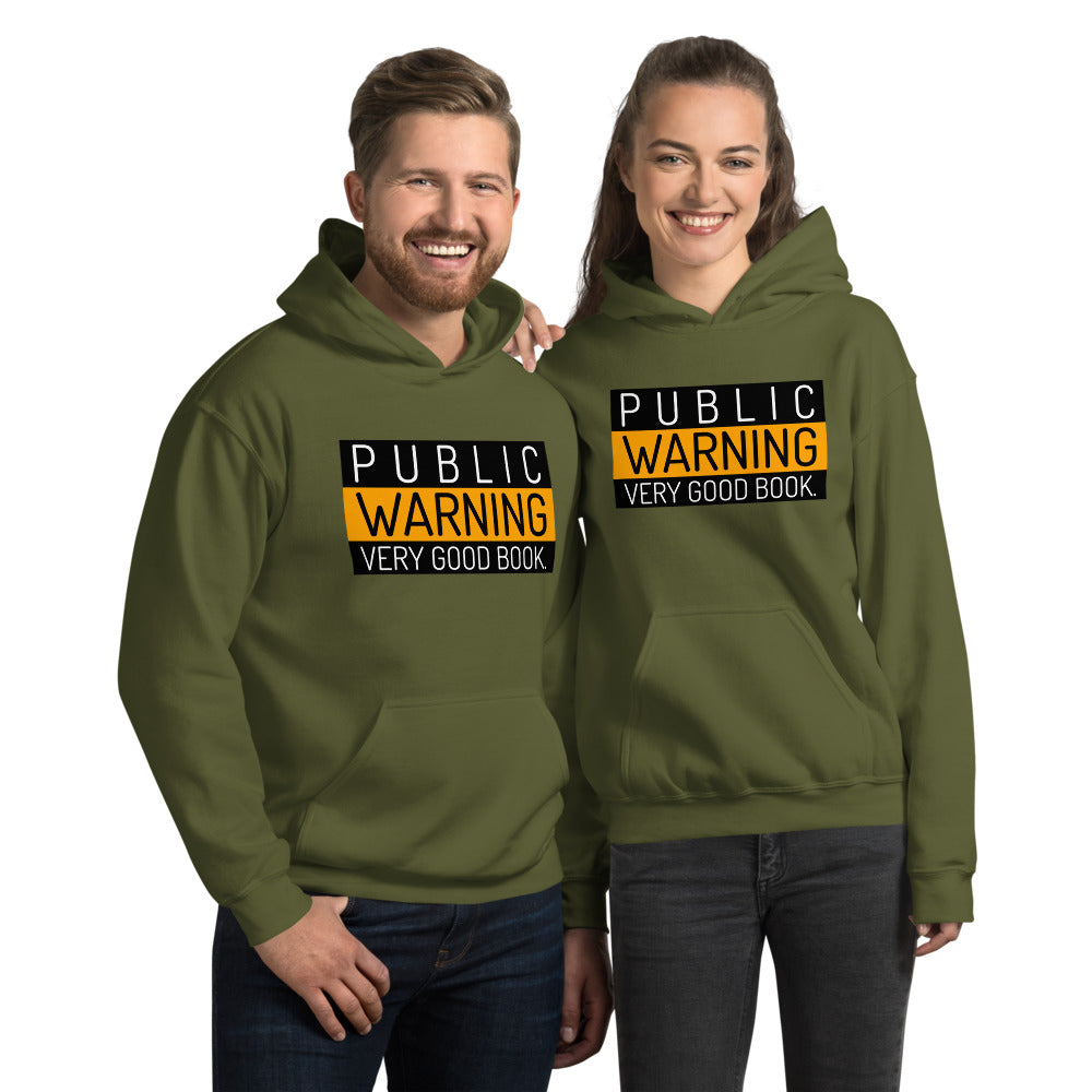 The Color of Thunder Warning Label Hoodie