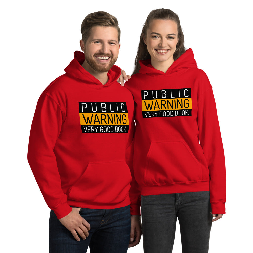 The Color of Thunder Warning Label Hoodie
