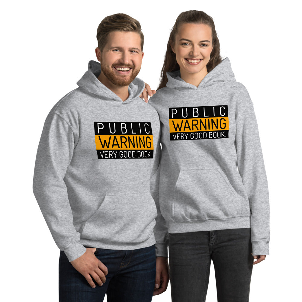 The Color of Thunder Warning Label Hoodie