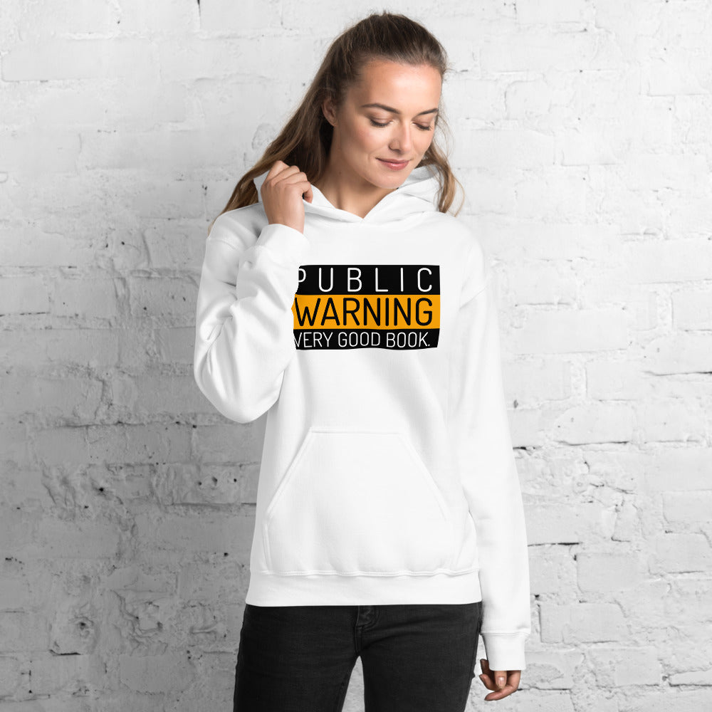 The Color of Thunder Warning Label Hoodie