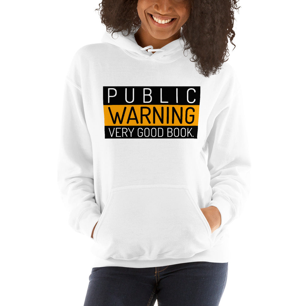 The Color of Thunder Warning Label Hoodie