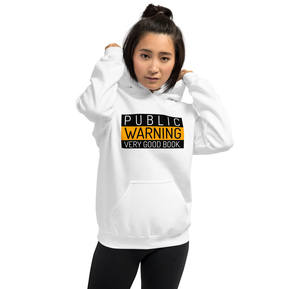 The Color of Thunder Warning Label Hoodie