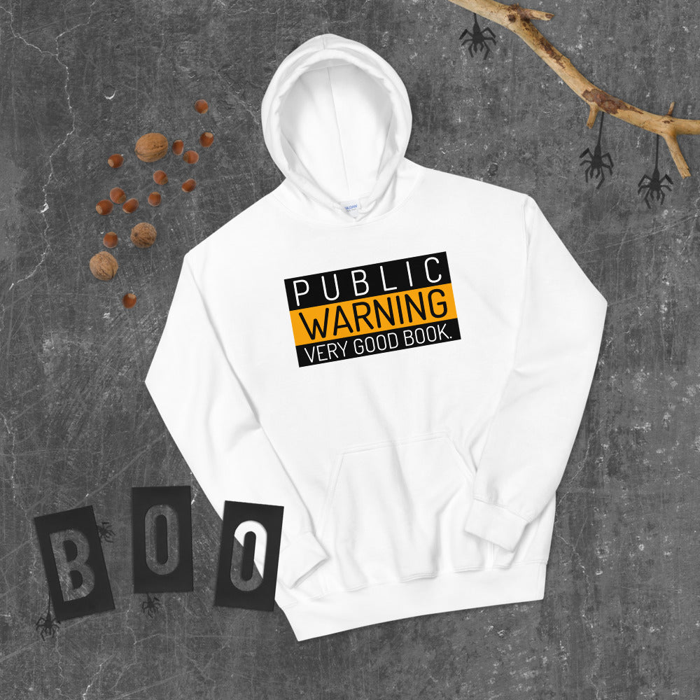 The Color of Thunder Warning Label Hoodie