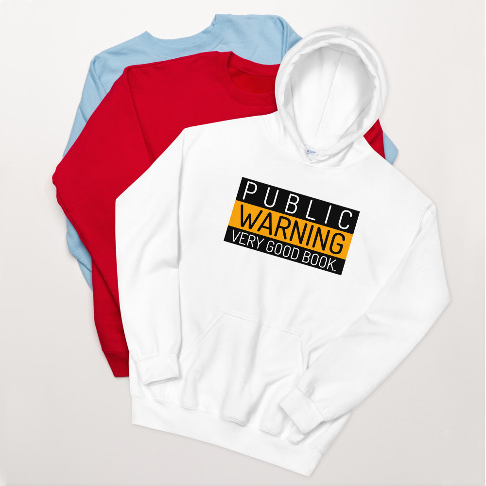 The Color of Thunder Warning Label Hoodie