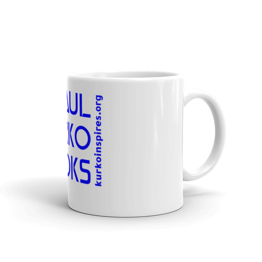The Chronicles of Paul White Glossy Mug by Paul Kurko
