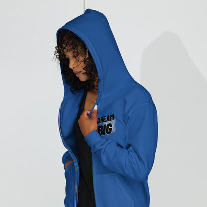 Dream Big Unisex Heavy Blend Zip Hoodie