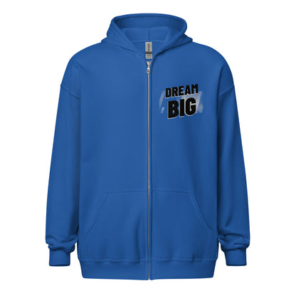 Dream Big Unisex Heavy Blend Zip Hoodie