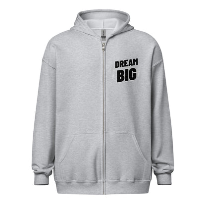 Dream Big Unisex Heavy Blend Zip Hoodie