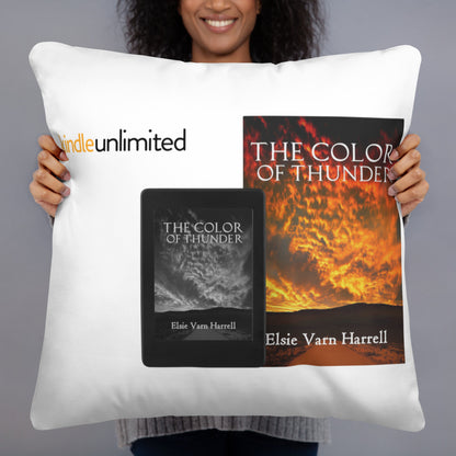 The Color of Thunder Pillow