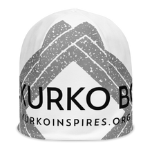 Load image into Gallery viewer, Issues All-Over Print Beanie by Paul Kurko
