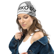 Load image into Gallery viewer, Issues All-Over Print Beanie by Paul Kurko
