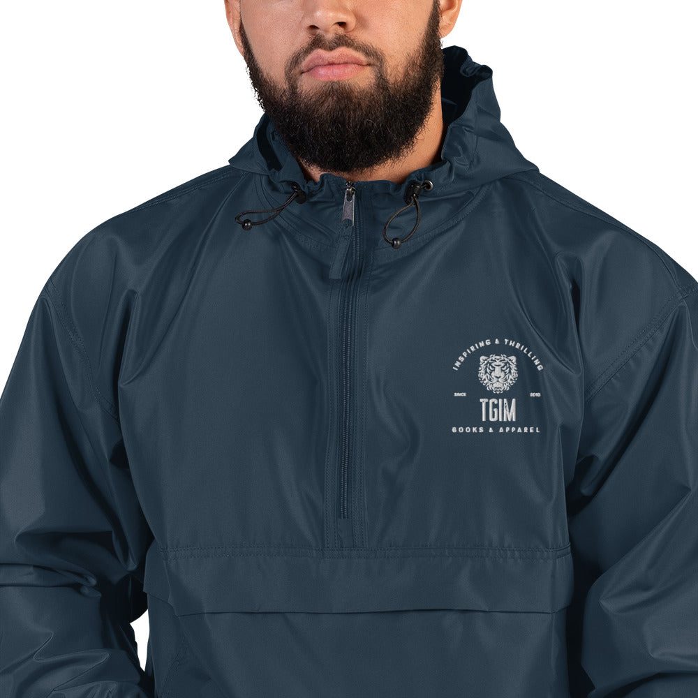 TGIM Books & Apparel Embroidered Champion Packable Jacket
