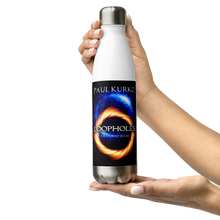 Load image into Gallery viewer, Loopholes Stainless Steel Water Bottle by Paul Kurko
