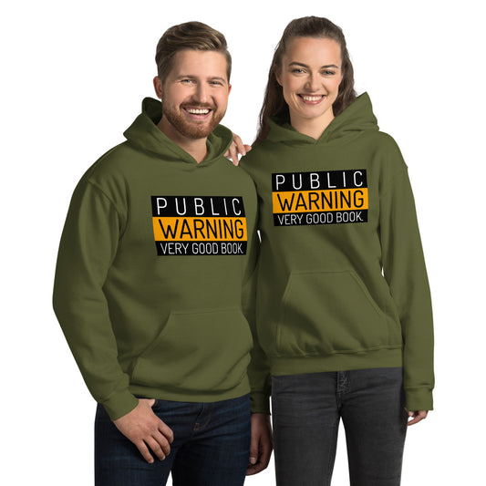 The Color of Thunder Warning Label Hoodie