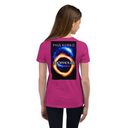 Loopholes Youth Short Sleeve T-Shirt by Paul Kurko