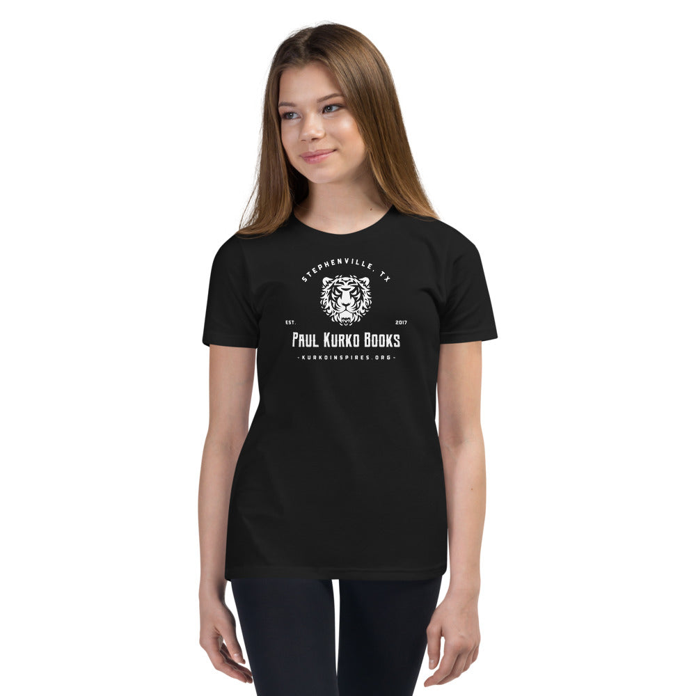 Loopholes Youth Short Sleeve T-Shirt by Paul Kurko