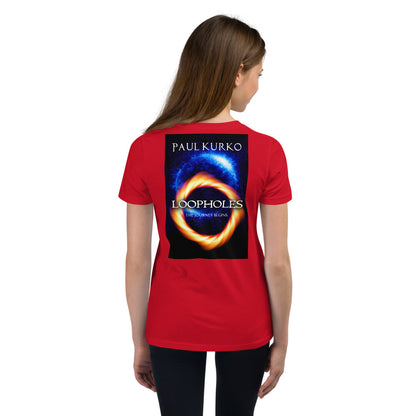 Loopholes Youth Short Sleeve T-Shirt by Paul Kurko