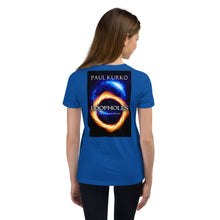 Load image into Gallery viewer, Loopholes Youth Short Sleeve T-Shirt by Paul Kurko
